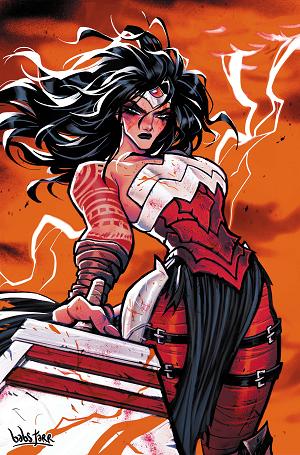 Absolute Wonder Woman #25 CVR F CVR F BABS TARR GLOW-IN-THE-DARK CARD STOCK cover