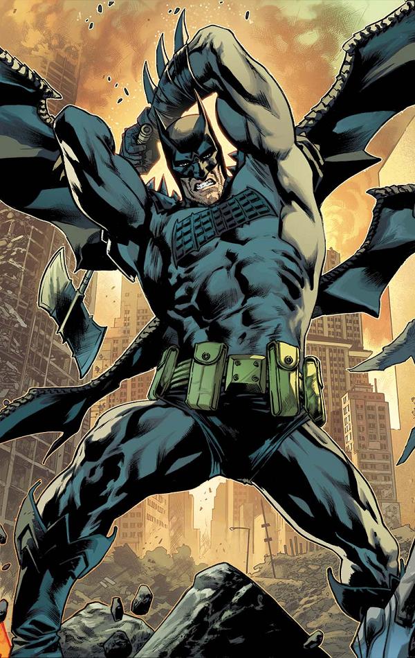 Absolute Batman #25 variant cover by Bryan Hitch