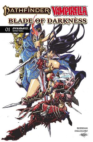 Pathfinder Vampirella Blade Of Darkness #1 CVR B CVR B ANDREW HUERTA cover