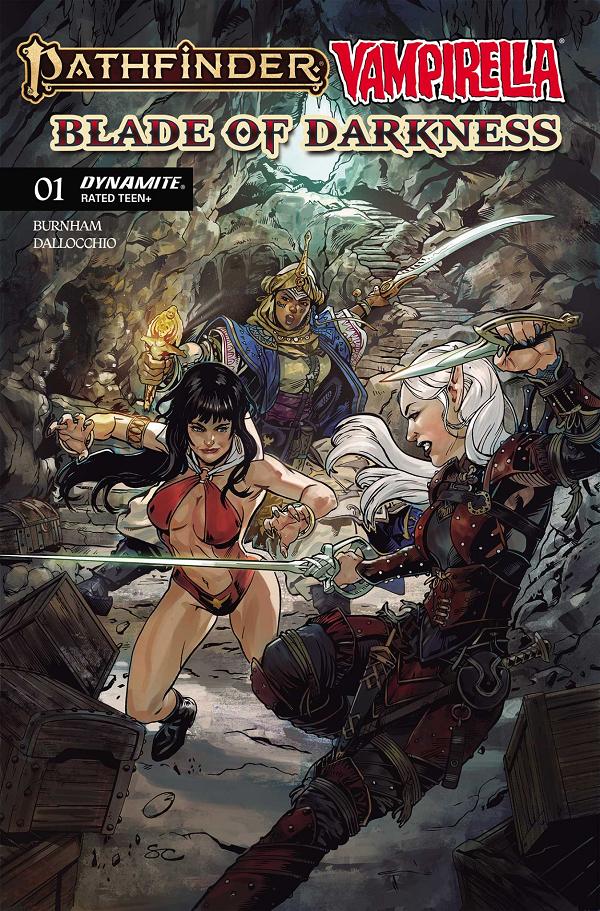 Pathfinder Vampirella Blade Of Darkness #1 CVR A STEVEN CUMMINGS cover