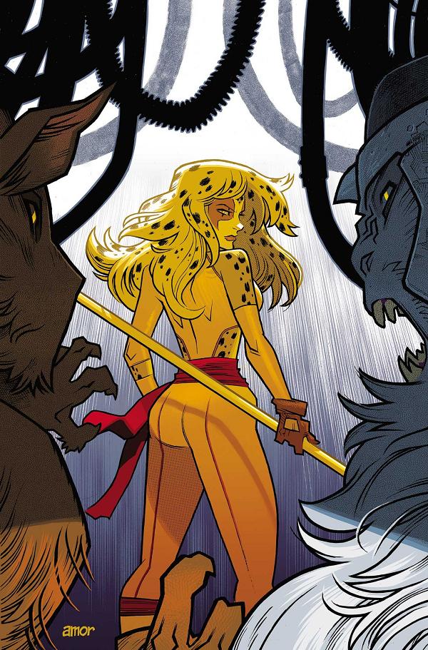 Thundercats Cheetara #2 variant cover by John Amor