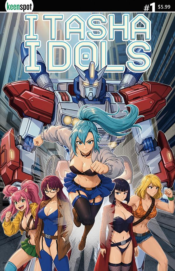 Itasha Idols #1 CVR A MIKE WHITE cover