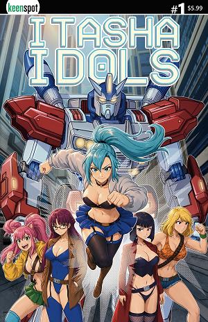 Itasha Idols #1 CVR A MIKE WHITE cover