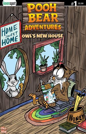 Pooh Bear Adventures Owls New House #1 CVR C (ONE SHOT) CVR C JEREMY SKARE-KRO O RYAN cover
