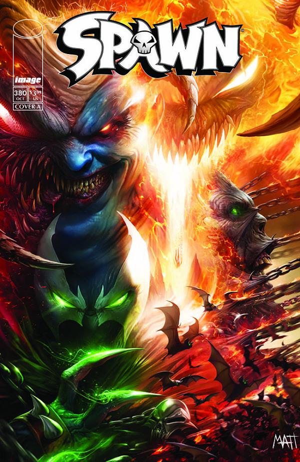 Spawn #380 CVR A FRANCESCO MATTINA cover
