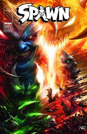 Spawn #380 CVR A FRANCESCO MATTINA cover