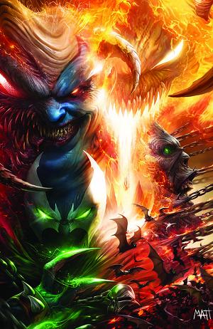 Spawn #380 CVR B CVR B FRANCESCO MATTINA VIRGIN cover