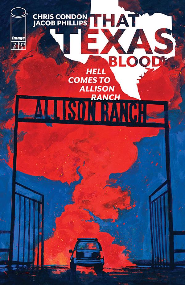 That Texas Blood Hell Comes To Allison Ranch #2 CVR A JACOB PHILLIPS (MR) cover