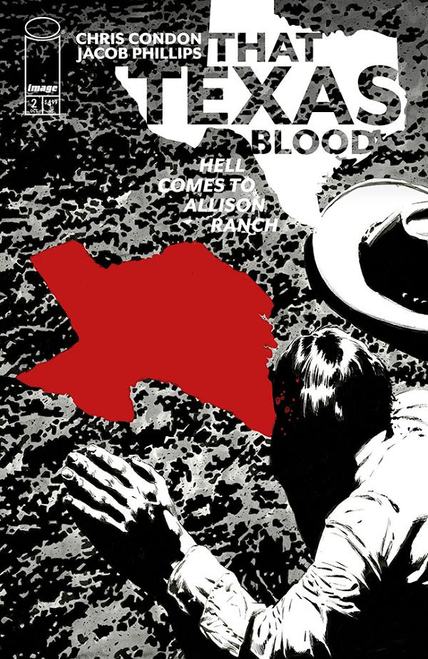 That Texas Blood Hell Comes To Allison Ranch #2 CVR B (OF 6) CVR B MIKE PERKINS cover