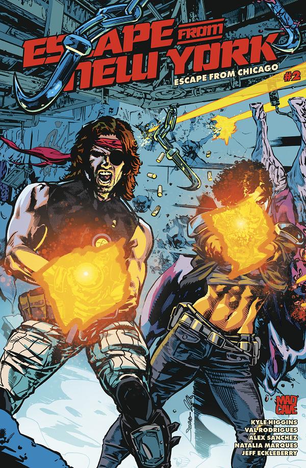 Escape From New York Escape From Chicago #2 CVR A STEPHEN MOONEY MARK ENGLERT cover
