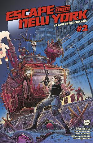 Escape From New York Escape From Chicago #2 CVR B CVR B JAMES STOKOE cover