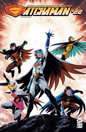 Gatchaman #22 CVR B CVR B MARIKA CRESTA CARLOS LOPEZ cover