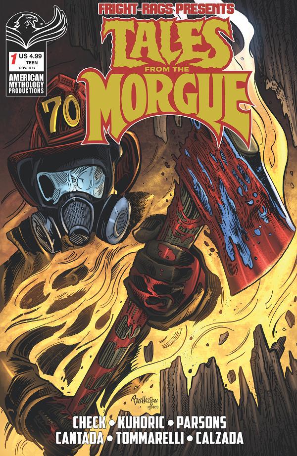 Fright Rags Presents Tales From The Morgue #1 variant cover