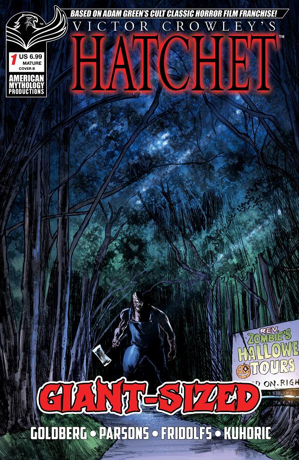 Giant Sized Hatchet Halloween #1 variant cover