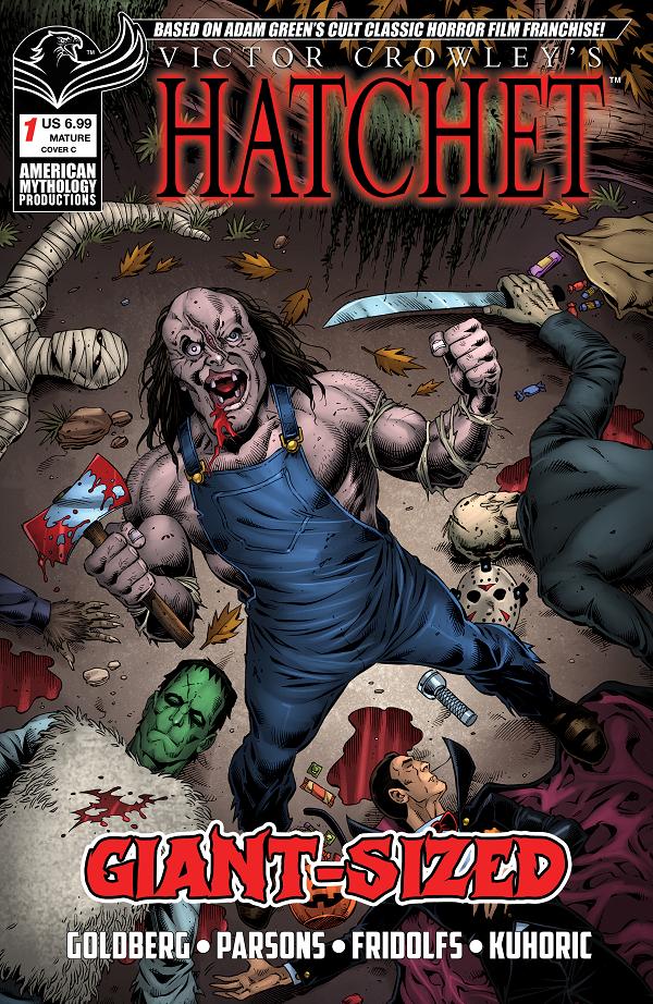 Giant Sized Hatchet Halloween #1 variant cover