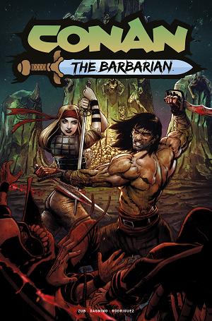 Conan The Barbarian #36 CVR C CVR C SEDAT OEZGEN cover