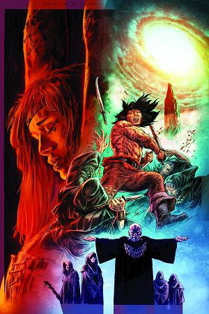 Conan The Barbarian #36 CVR E CVR E DOUG BRAITHWAITE VIRGIN FOIL cover