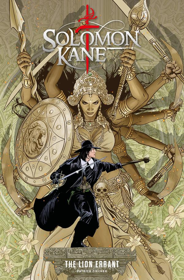 Solomon Kane The Lion Errant #4 variant cover by Patch Zircher