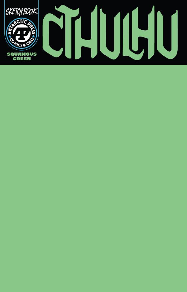 Cthulu Sketchbook #1 CVR A SQUAMOUS GREEN cover
