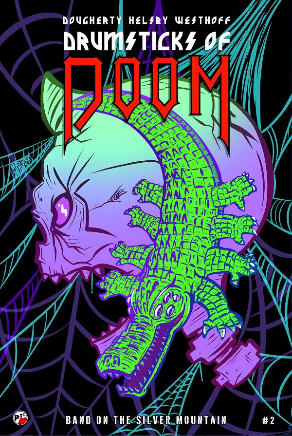Drumsticks Of Doom Band On The Silver Mounatin #2 CVR B (OF 3) CVR B INC 1:5 ANDY VANDERBILT cover