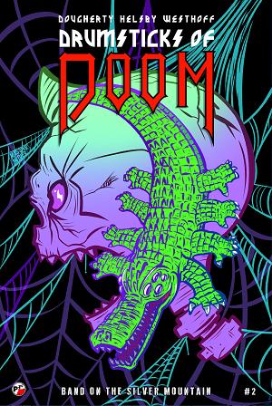 Drumsticks Of Doom Band On The Silver Mounatin #2 CVR B (OF 3) CVR B INC 1:5 ANDY VANDERBILT cover