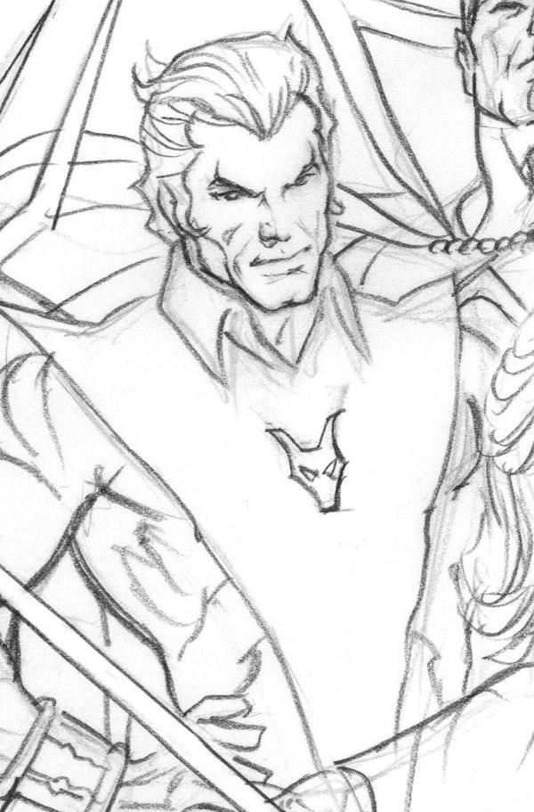 Fantastic Four #17 ALEX ROSS TIMELESS VIRGIN SKETCH VARIANT [DNX] [1:50] cover