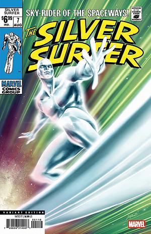 Silver Surfer Facsimile Edition #7 FACSIMILE EDITION ARIO ANINDITO VARIANT [1:25] cover