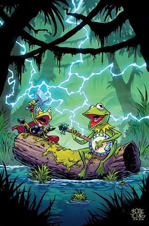 Muppets Take The Marvel Universe #1 TBD ARTIST VIRGIN VARIANT [1:100] cover
