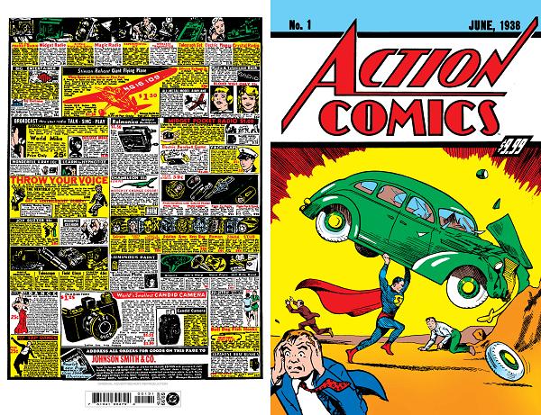 Action Comics #1 CVR C FACSIMILE EDITION CVR C JOE SHUSTER FOIL cover