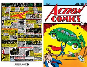 Action Comics #1 CVR C FACSIMILE EDITION CVR C JOE SHUSTER FOIL cover