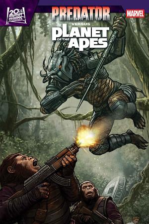 Predator Vs. The Planet Of The Apes #1 cover