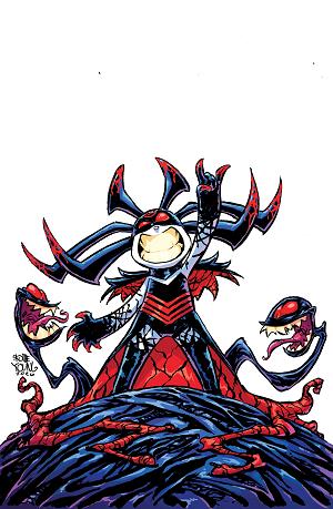 Queen In Black #1 SKOTTIE YOUNG VIRGIN VARIANT [QIB] [1:100] cover