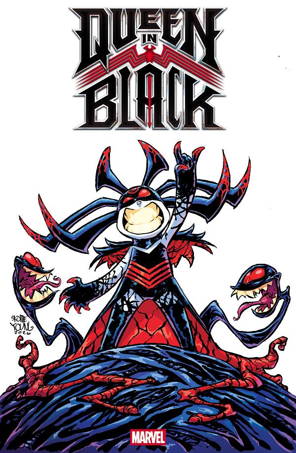 Queen In Black #1 SKOTTIE YOUNG VARIANT [QIB] cover