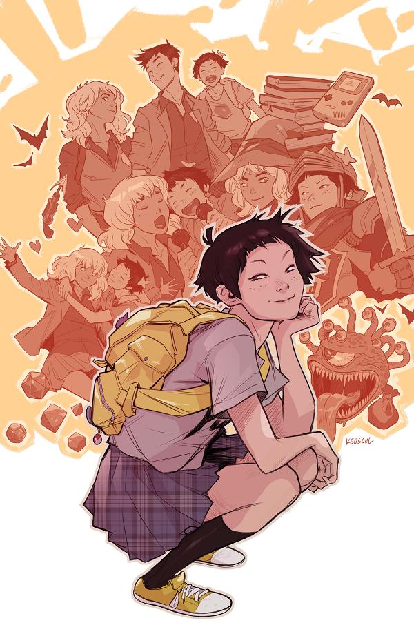Gotham Academy First Year #6 CVR A KARL KERSCHL Cancelled cover