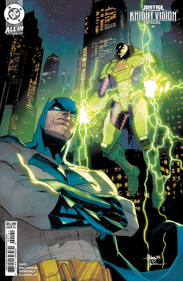 Justice League Knight Vision Special #1 CVR D (ONE SHOT) CVR D JAVIER FERNANDEZ CARD STOCK cover