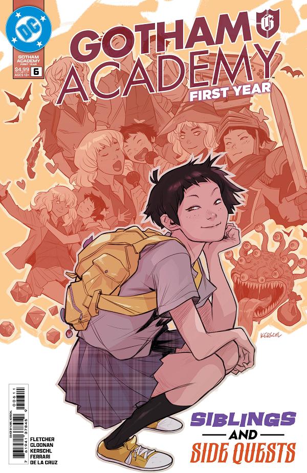 Gotham Academy First Year #6 CVR A KARL KERSCHL cover
