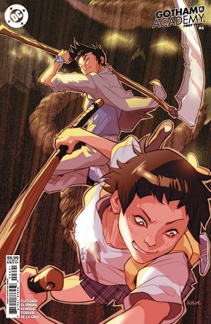 Gotham Academy First Year #6 CVR B (OF 6) CVR B KARL KERSCHL CARD STOCK cover