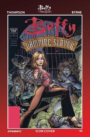 Buffy The Vampire Slayer #1 CVR M CVR M INC 1:10 ARTHUR ADAMS ICON FOIL cover