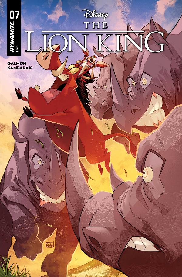 Lion King #7 CVR A EDWIN GALMON cover
