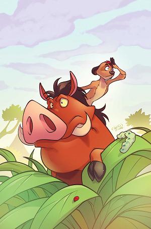 Lion King #7 CVR F CVR F INC 1:10 EMILIO PILLIU VIRGIN cover