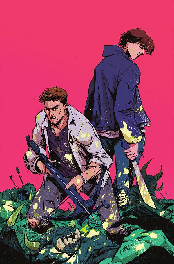 Supernatural #9 variant cover by David Cousens