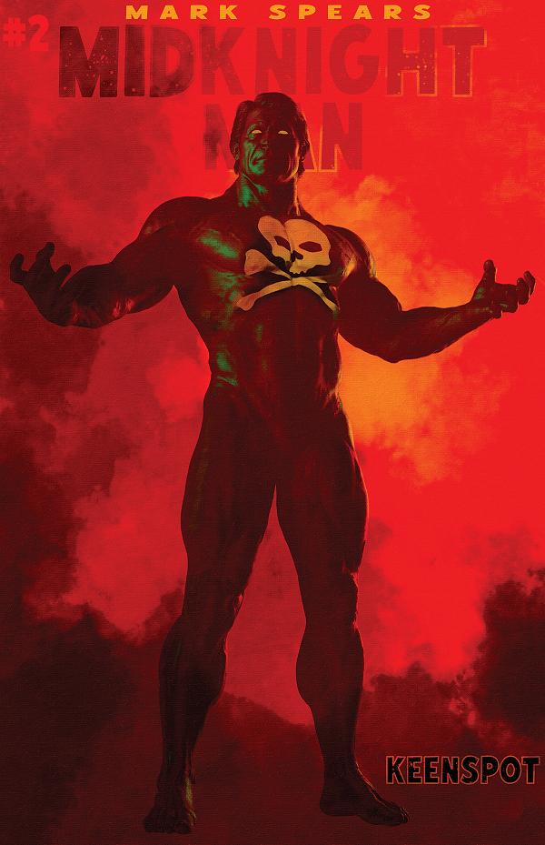 Mark Spears Midknight Man #2 CVR A MARK SPEARS CRIMSON NIGHT cover
