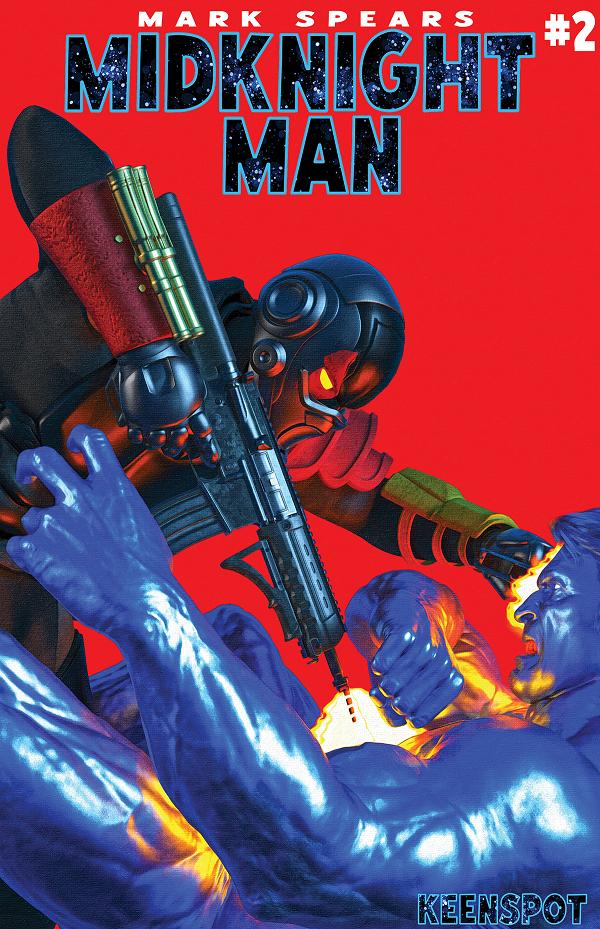 Mark Spears Midknight Man #2 CVR B CVR B MARK SPEARS STAY DOWN cover