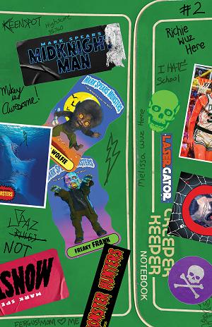 Mark Spears Midknight Man #2 CVR F CVR F MARK SPEARS INC 1:50 CREEPER KEEPER SPOT GLOSS cover
