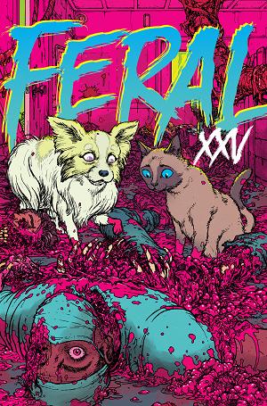 Feral #25 CVR C CVR C CHRIS BURNHAM & RICO RENZI cover