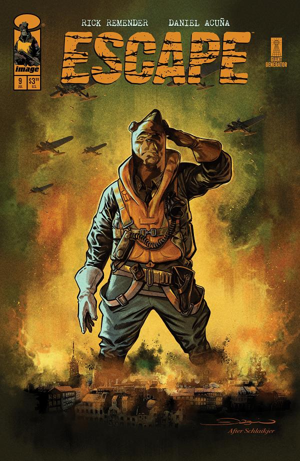 Escape #9 CVR B CVR B FERNANDO DAGNINO cover
