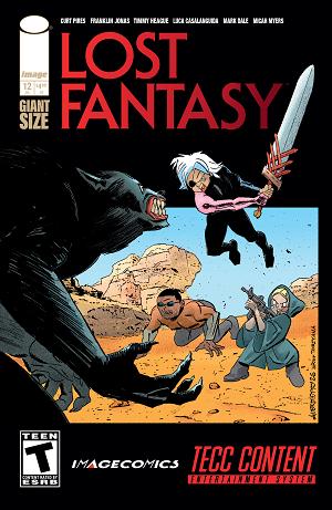 Lost Fantasy #12 CVR B CVR B ALEX DIOTTO cover