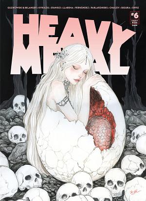 Heavy Metal Magazine #6 CVR B CVR B AMANDA M JANSSON cover