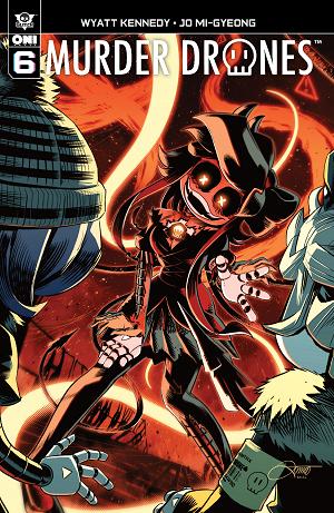 Murder Drones #6 CVR A ALESSIO ZONNO cover