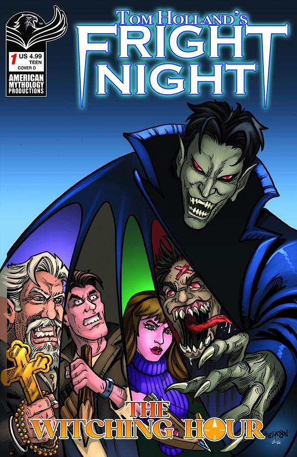 Fright Night Witching Hour #1 variant cover by Buz Hasson